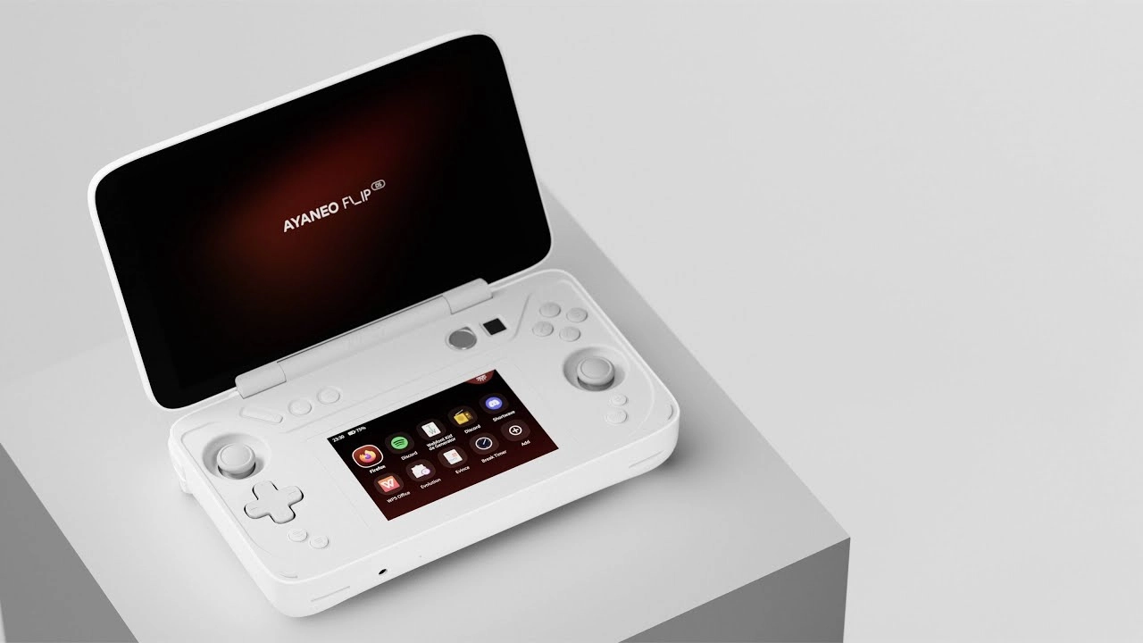 AYANEO Unveils Flip DS Handheld with Dual Screens