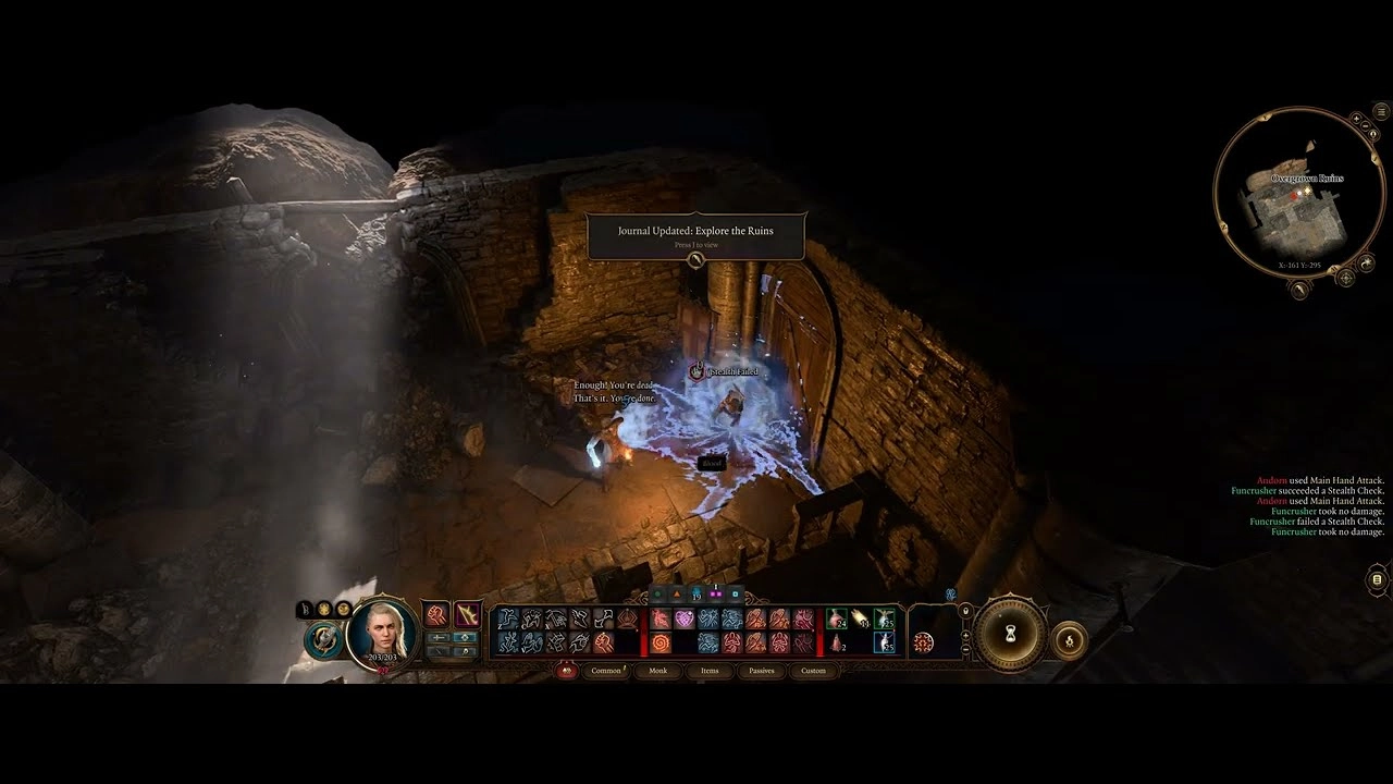 Modder Adds Real-Time Combat to Baldur's Gate 3