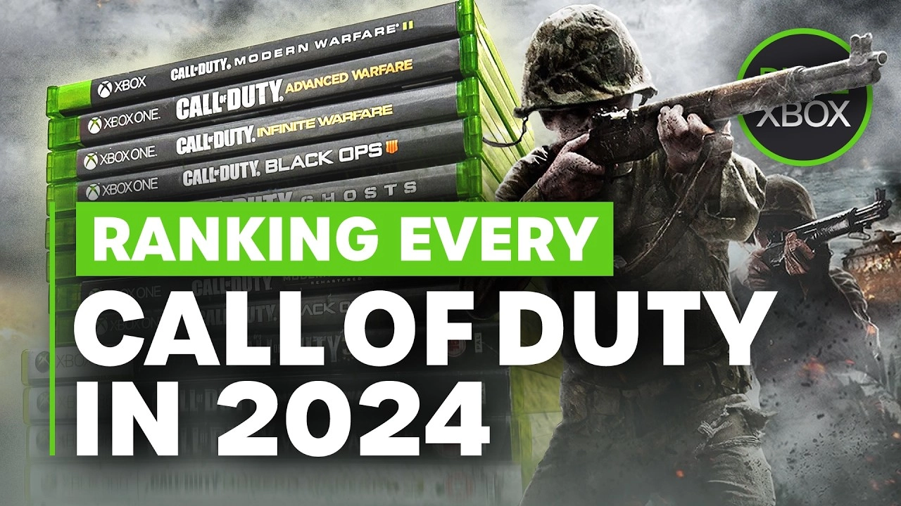 Top Ranked Xbox Call of Duty Games by Fans
