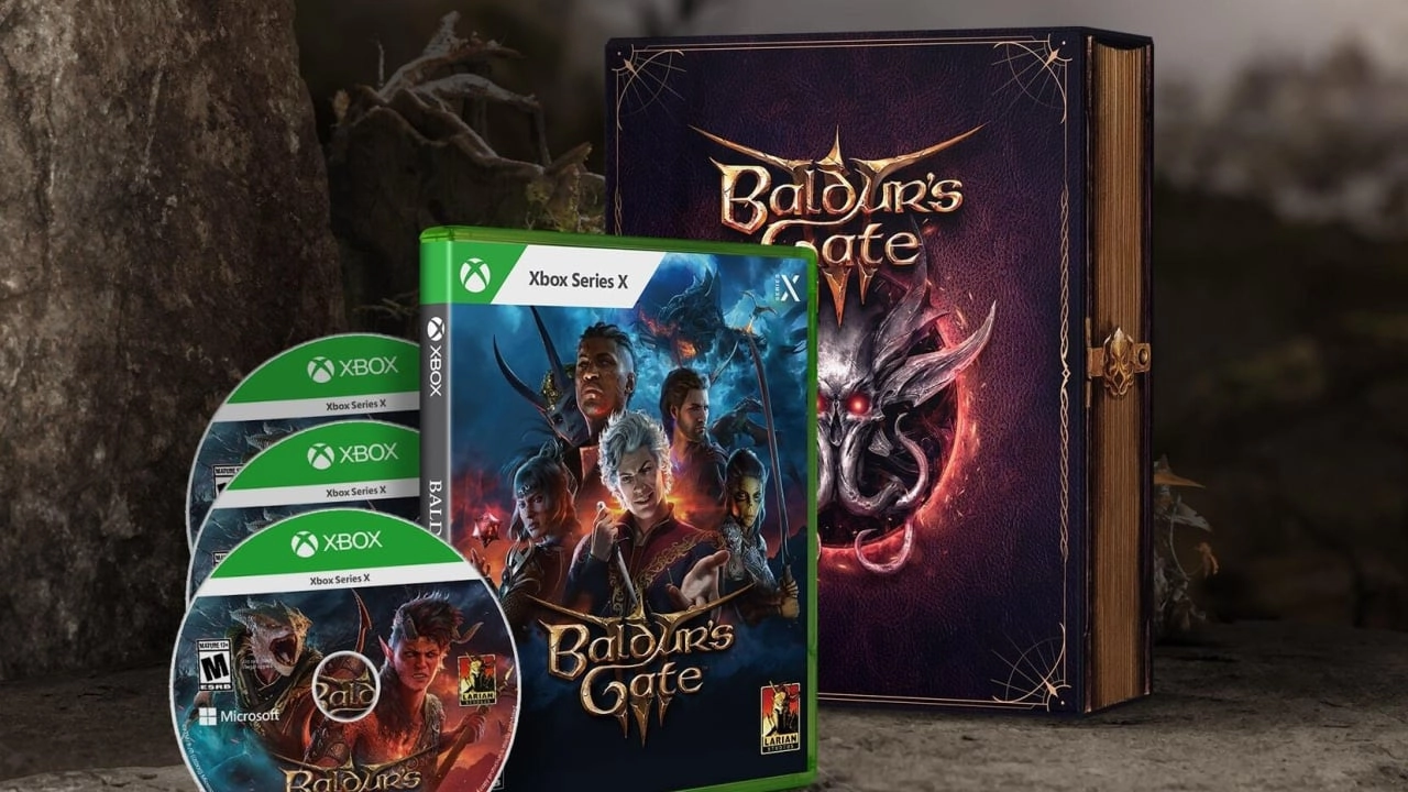 Baldur's Gate 3 Xbox Edition Demands Four Discs