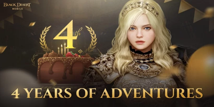Black Desert Mobile Marks 4 Years with Exciting Events