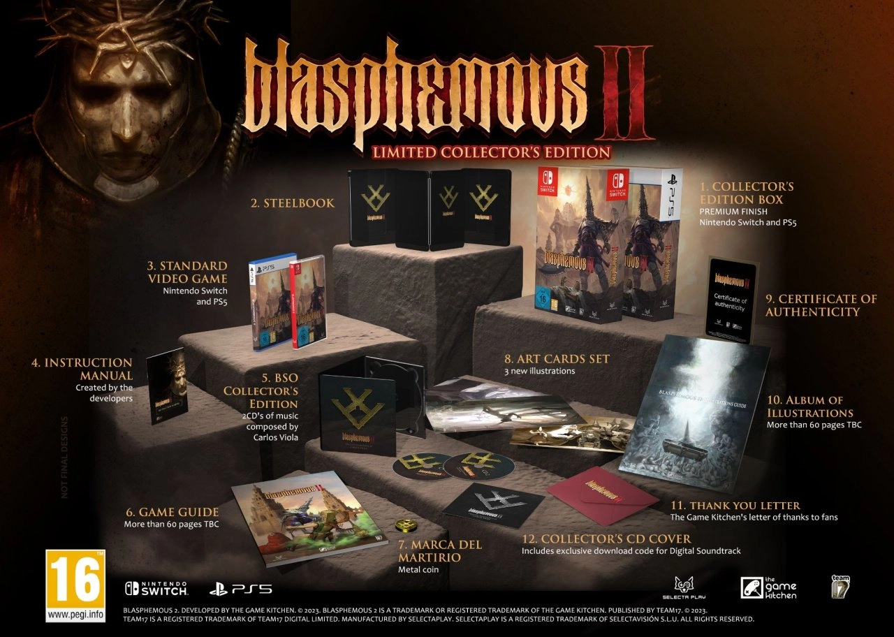 Blasphemous 2 Collector's Edition 2024 Release