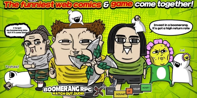 Boomerang RPG Collaborates with South Korean Webtoon