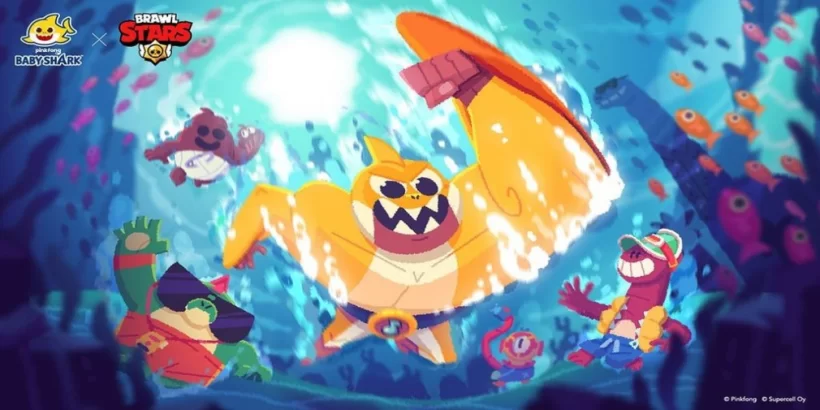 Brawl Stars Teams Up with Baby Shark for Fun