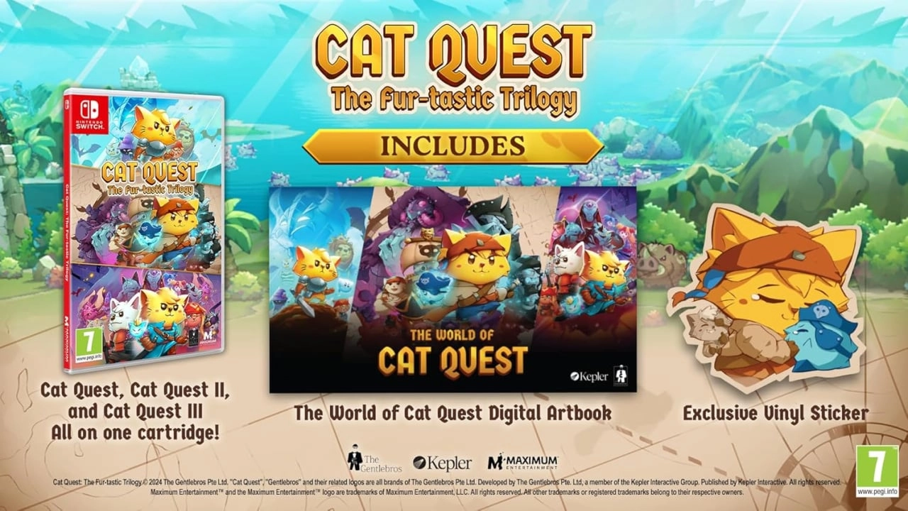 Cat Quest Series Gets Physical Release on Nintendo Switch