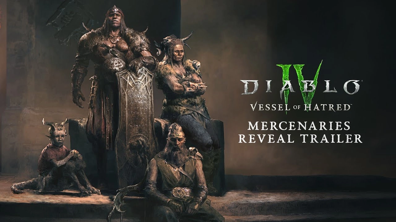 Diablo 4 Expansion Introduces Mercenaries in Vessel of Hatred