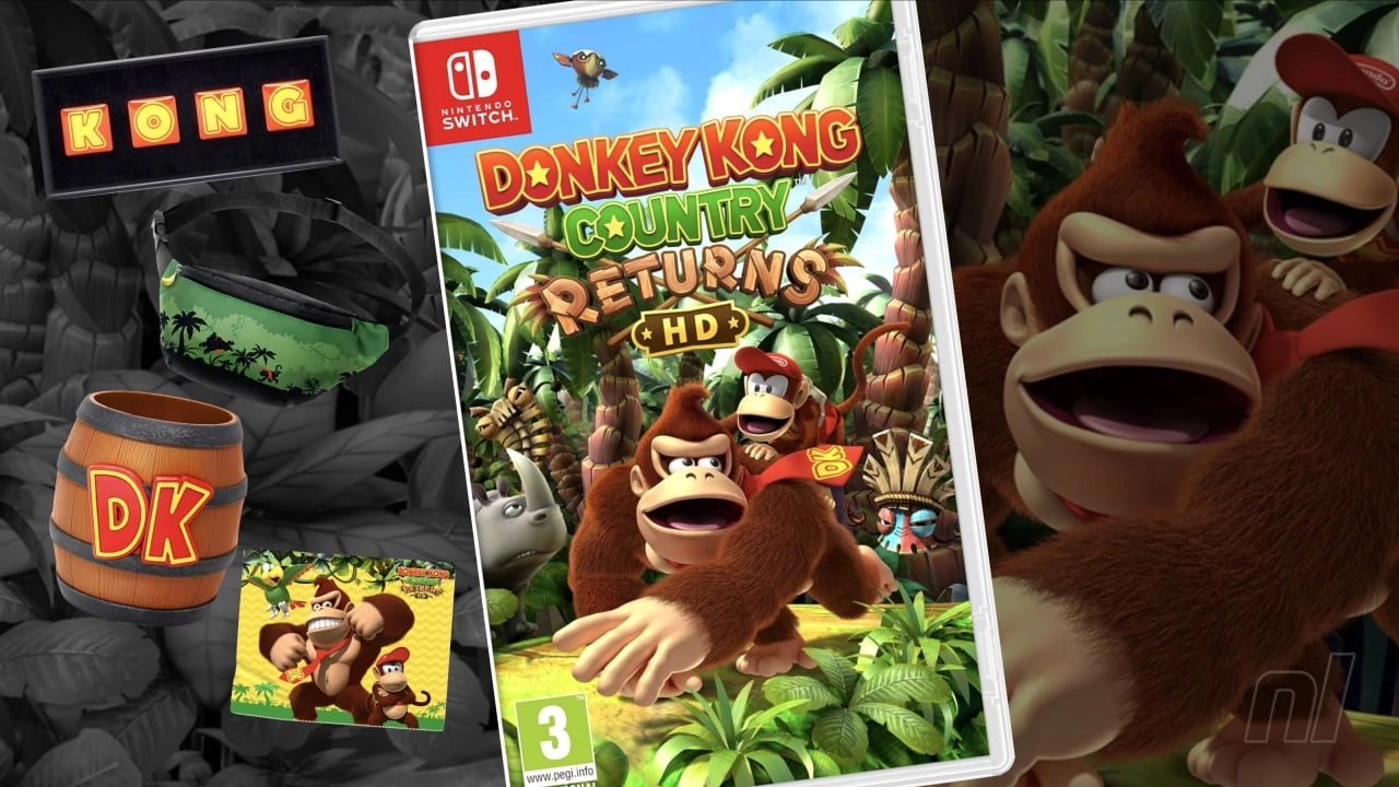 Donkey Kong Country Returns HD: Pre-Order Guide