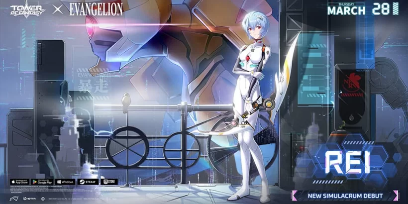Rei Ayanami Joins Tower of Fantasy in Evangelion Collab
