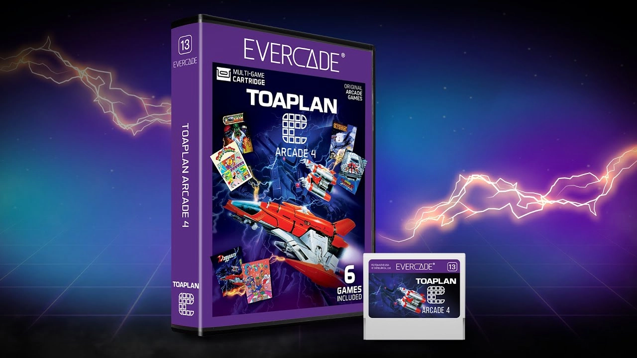 Evercade Announces Toaplan Arcade 4 Collection
