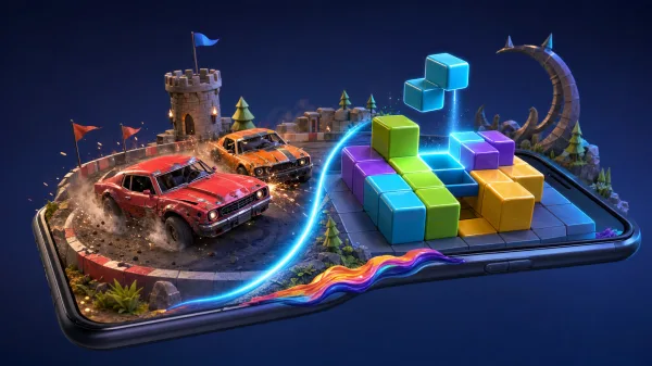 Destruction Derby vs Denki Blocks!: Which Mobile Classic Fits Your Play Style?