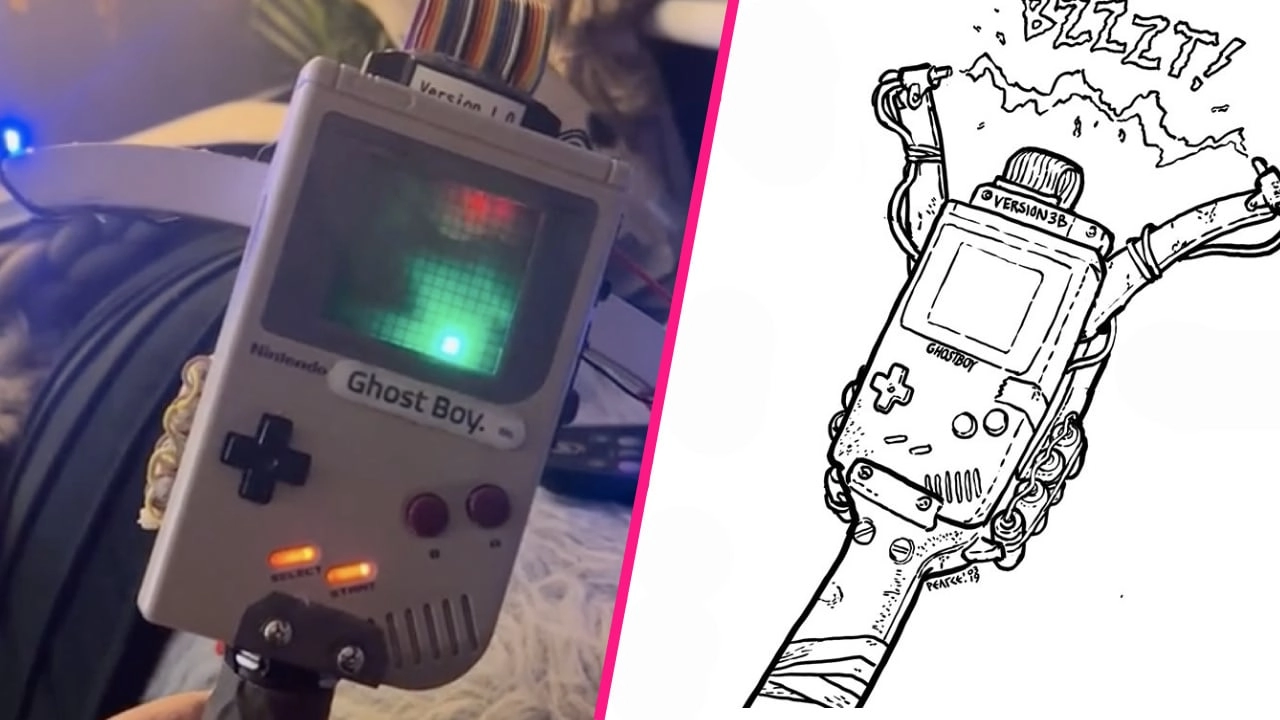 Fan Recreates Ghostbusters' Unseen Game Boy Device