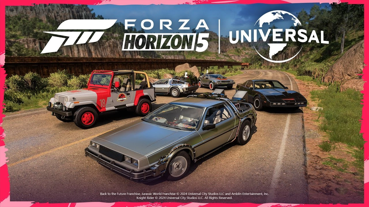 Forza Horizon 5 Introduces Iconic Movie Car Pack
