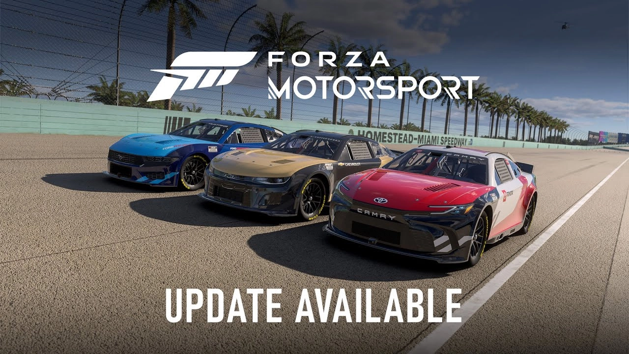 Forza Motorsport Update Revs Up with Next-Gen NASCAR