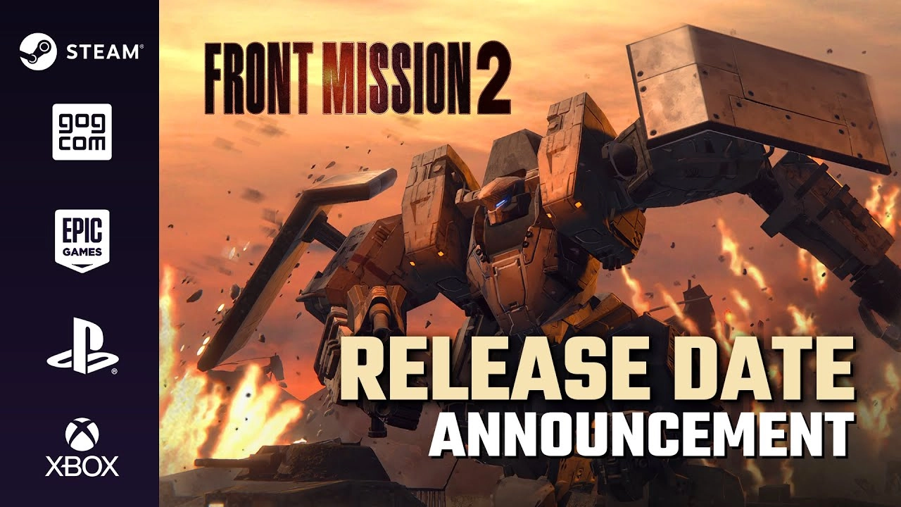 Front Mission 2 Remake Releases on PS5 and PS4