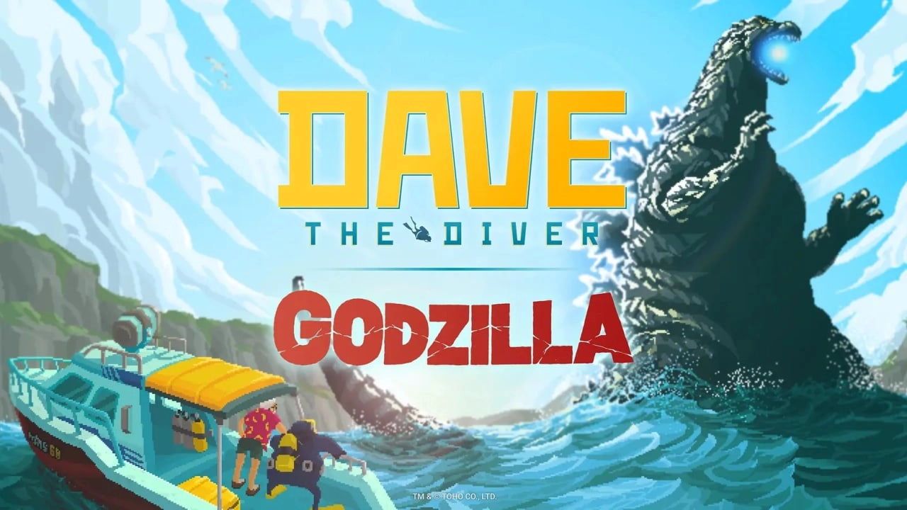 Godzilla Joins Dave the Diver in Exciting New DLC