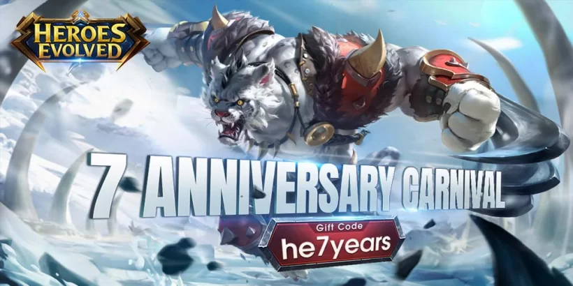 Heroes Evolved Marks 7th Anniversary with Player Rewards