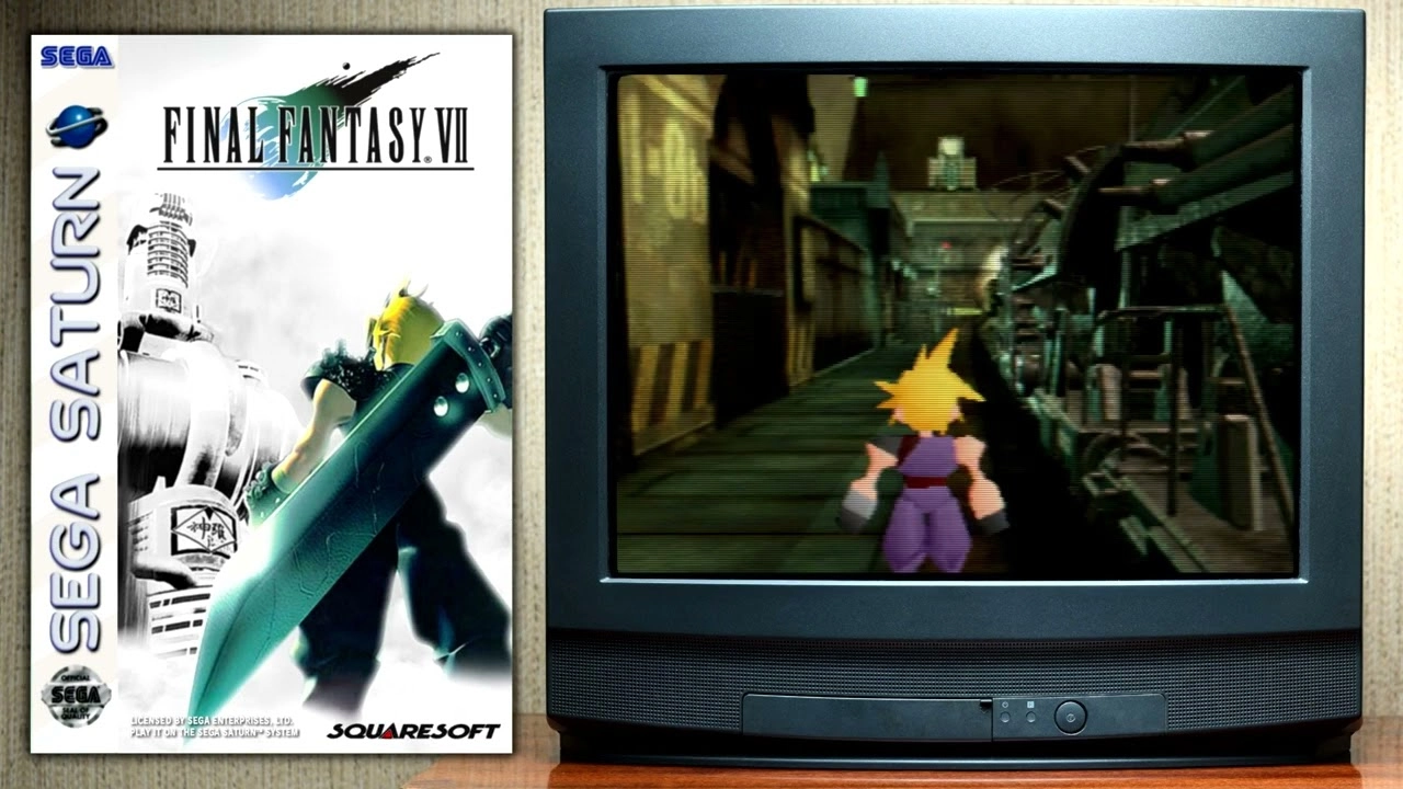 Modder Runs Final Fantasy VII on Sega Saturn