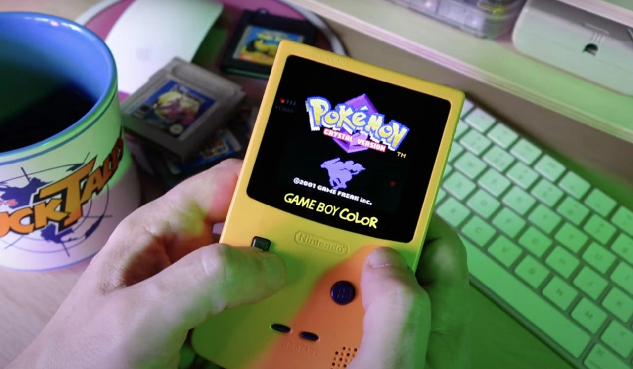 Game Boy Color Revitalized with OLED Touchscreen DIY Kit