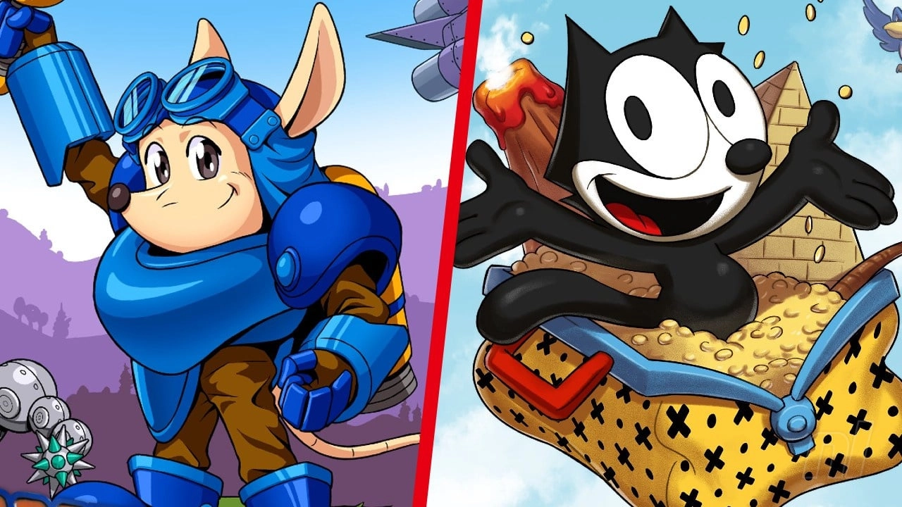 Classic Games Felix the Cat and Rocket Knight Return