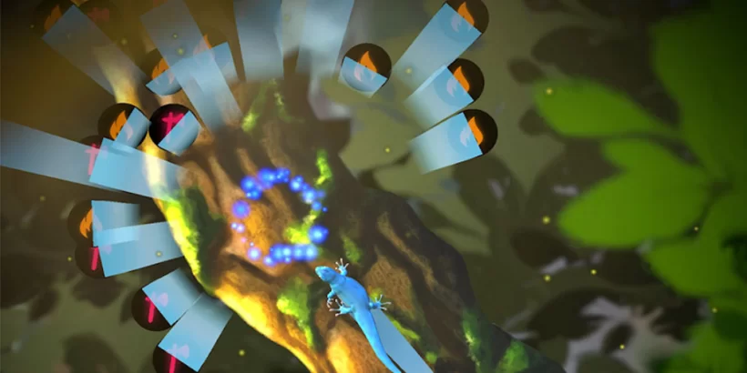 Pre-Register for Electric Blue: Gecko Dash Mobile Game