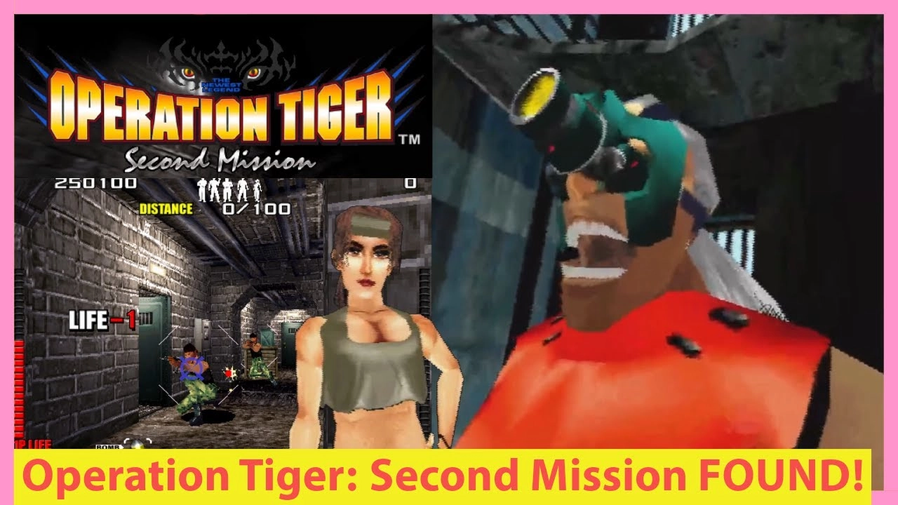Rare Arcade Sequel 'Operation Tiger: Second Mission' Saved