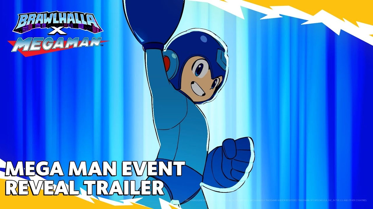 Mega Man Next Challenger in Brawlhalla Crossover