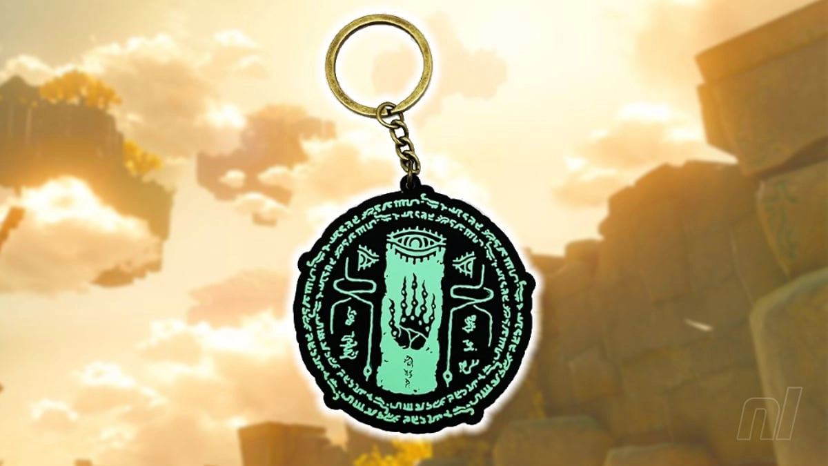 Glow-in-the-Dark Zelda Keychain Back in Stock