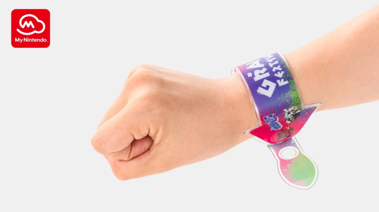 My Nintendo Store Launches Exclusive Splatoon 3 Wristband
