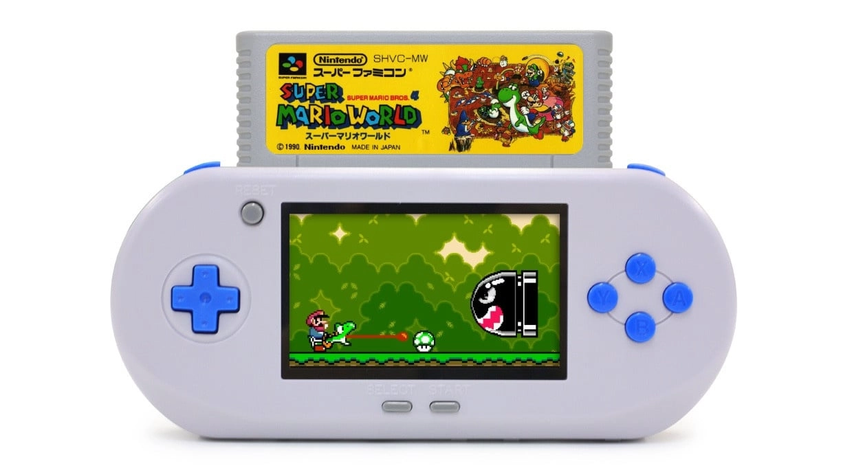 New Portable SNES Hardware Launching This August