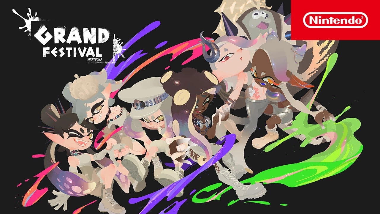 New Splatoon 3 Amiibo and Grand Festival Announced