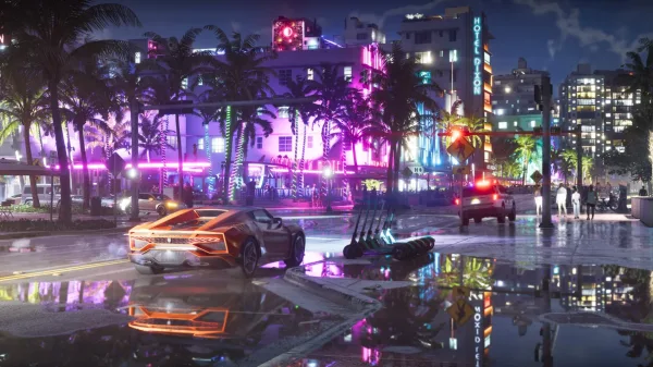 GTA 6's Rain-Soaked Vice City Screenshot Sparks Debate Over Console Visuals
