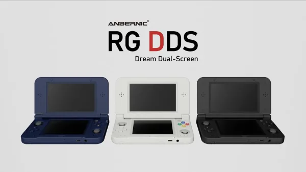 Anbernic RG DDS Revealed With Dual Screens Tailored for 3DS-Style Play