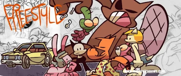 Freestyle - Tales of Itch Launches a 50-Level Comic-Book Platforming Adventure for Amiga