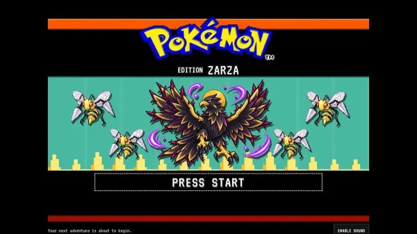 Pokémon Zarza Turns Browser Battles Into a 15-Game Arcade Hub