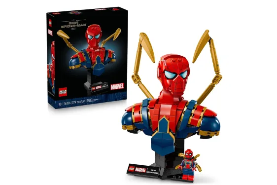 LEGO Marvel Iron Spider-Man Bust Drops to $48 on Amazon