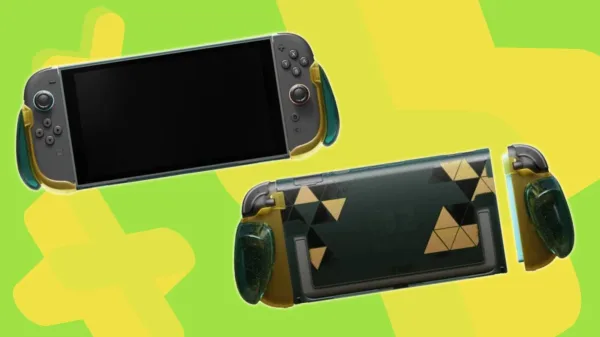 Zelda-Inspired FissionGrip Case Brings Green-and-Gold Style to Switch 2