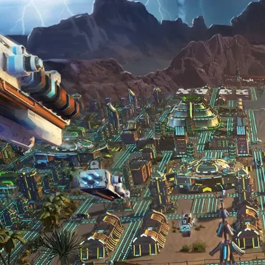 Xiri: Oasis Cities Brings Survival City-Building to a Corporate Desert Future