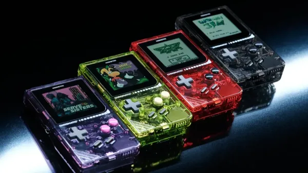 ModRetro Confirms Four Transparent Chromatic Handhelds for October 8