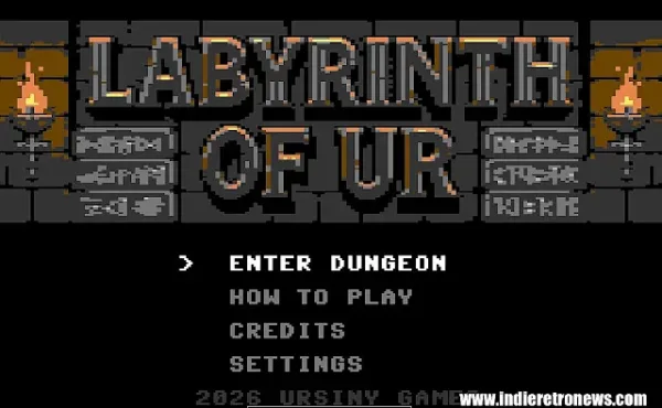 Labyrinth of Ur Brings First-Person Dungeon Crawling to Commodore 64