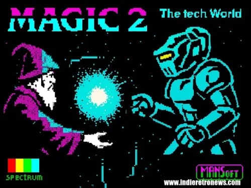 MAGIC 2: The Tech World Brings Wizardly Platforming to ZX Spectrum 48K