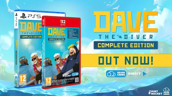 Dave the Diver Physical Complete and Collector's Editions Launch on PS5 and Switch 2
