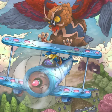 Air Hares Takes Its Co-Op Farming Bullet Hell to Nintendo Switch on October 29