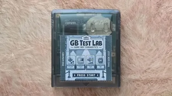 GB Test Lab Turns an Original Game Boy Into Its Own Diagnostic Bench