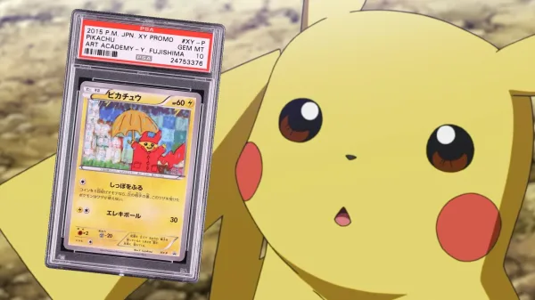 Raincoat Pikachu Card Sells for $8.4 Million at Auction