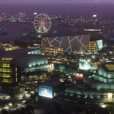 GTA 6 Turns Miami's Kaseya Center Into a Real-World Vice City Welcome Sign