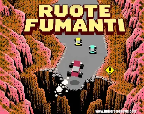 Ruote Fumanti Brings High-Speed Arcade Racing to Commodore 64