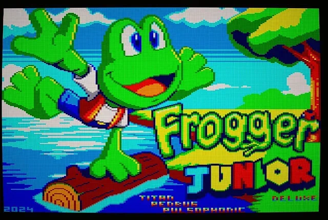 Frogger Junior Hops Onto Amstrad GX4000 and ZX Spectrum Next