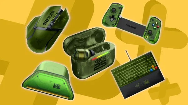 Translucent Green Gaming Gear Expands Beyond Xbox's 25th Anniversary Console
