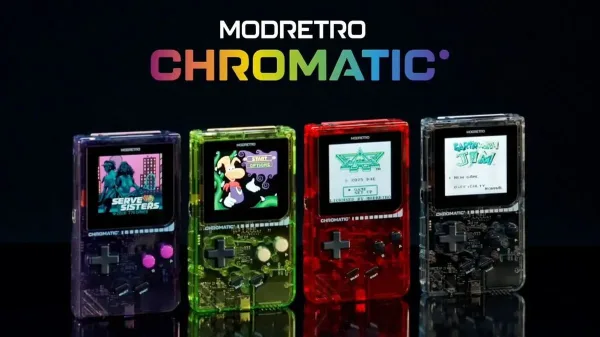 Leak Shows Four Transparent ModRetro Chromatic Handheld Colors
