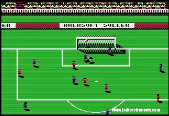 Arlasoft Soccer Brings Sensible-Style Football to the Commodore 64